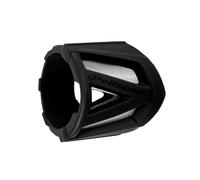 POLISPORT Protección de silenciador corto negro, negro