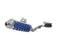 POLISPORT 8484100003 - ARMADILLO EXTREME protector de silenciador universal de 30cm fabricado en acero inoxidable y elastómero ligero y resistente a altas temperaturas e impactos en color azul