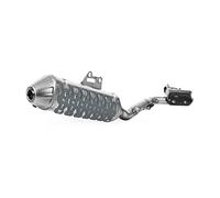 POLISPORT 8484100005 - ARMADILLO EXTREME protector de silenciador universal de 30cm fabricado en acero inoxidable y elastómero ligero y resistente a altas temperaturas e impactos en color nardo gris
