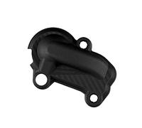 POLISPORT 8485100001 - Protector bomba de agua con carcasa dura muy resistente a la abrasión y al impacto compatible con motocicletas HUSQVARNA, KTM, GAS GAS en color Negro
