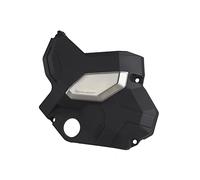POLISPORT 8485500001 - Protector tapa de embrague fabricado en plástico resistente compatible con motocicletas Kawasaki Z650 y Ninja 650 17'-23' en color Negro