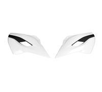 POLISPORT 8495200001 - Par de carenados del radiador Fuerte y Duradero Compatible con Motocicletas Husqvarna en Color Blanco
