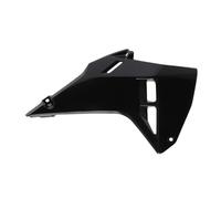 POLISPORT 8505900004 - Tapas de Radiador Restyling para Honda CRF 250R 22'-24' y CRF 450R 21'-24' - Calidad, Durabilidad y Ajuste Perfecto, Color Negro