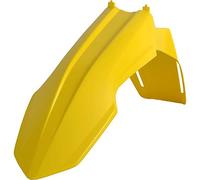 POLISPORT 8550500001 - Guardabarros delantero réplica OEM fabricado en plástico brillante duradero y resistente compatible con motocicletas Suzuki en color amarillo