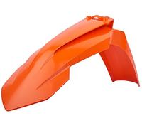 Polisport 8554800001 - Guardabarros Delantero réplica OEM Fabricado en plástico Brillante Duradero y Resistente Compatible con Motocicletas KTM en Color Naranja