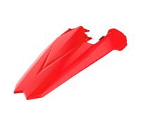 POLISPORT 8556000004 - Guardabarros trasero + paneles laterales resistentes y duraderos compatible con motocicletas BETA en color Rojo