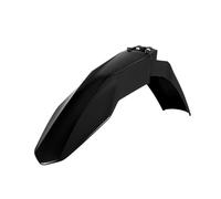 POLISPORT 8557100005 - Guardabarros delantero réplica OEM fabricado en plástico brillante duradero y resistente compatible con motocicletas GAS GAS en color negro