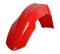 Polisport 8562600003 - Guardabarros Delantero réplica OEM Fabricado en plástico Brillante Duradero y Resistente Compatible con Motocicletas Honda en Color Rojo