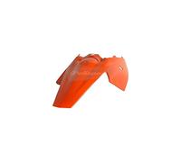 POLISPORT 8563900001 - Guardabarros trasero + paneles laterales resistentes y duraderos compatible con motocicletas KTM en color Naranja