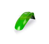 POLISPORT 8565400004 - Guardabarros delantero réplica OEM fabricado en plástico brillante duradero y resistente compatible con motocicletas Kawasaki en color verde