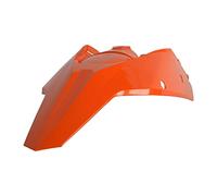 POLISPORT 8567900008 - Guardabarros Trasero + Paneles Laterales Resistentes y duraderos Compatible con Motocicletas KTM en Color Naranja