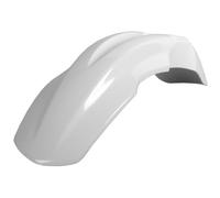 POLISPORT 8569200002 - Guardabarros delantero réplica OEM fabricado en plástico brillante duradero y resistente compatible con motocicletas Honda en color blanco