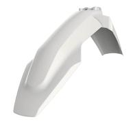 POLISPORT 8572400002 - Guardabarros Delantero réplica OEM Fabricado en plástico Brillante Duradero y Resistente Compatible con Motocicletas Husqvarna en Color Blanco