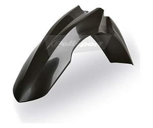 POLISPORT 8572700003 - Guardabarros delantero réplica OEM fabricado en plástico brillante duradero y resistente compatible con motocicletas Honda en color negro