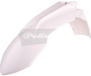POLISPORT 8573600002 - Guardabarros delantero réplica OEM fabricado en plástico brillante duradero y resistente compatible con motocicletas KTM en color blanco