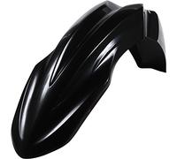 POLISPORT 8573800003 - Guardabarros delantero réplica OEM fabricado en plástico brillante duradero y resistente compatible con motocicletas Kawasaki en color negro