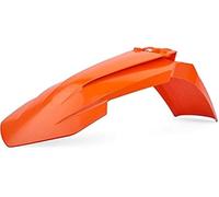Polisport Guardabarros delantero 8574200001 – réplica OEM, plástico brillante duradero, naranja