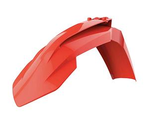 Polisport 8574200006 - Guardabarros Delantero réplica OEM Fabricado en plástico Brillante Duradero y Resistente Compatible con Motocicletas KTM en Color Naranja Fluor