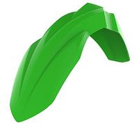 POLISPORT 8574500001 - Guardabarros Delantero réplica OEM Fabricado en plástico Brillante Duradero y Resistente Compatible con Motocicletas Kawasaki en Color Verde