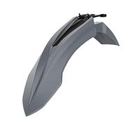 POLISPORT 8574700005 - Guardabarros delantero réplica OEM fabricado en plástico brillante duradero y resistente compatible con motocicletas BETA en color nardo gris