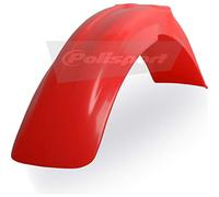 POLISPORT 8591000010 - Guardabarros delantero réplica OEM fabricado en plástico brillante duradero y resistente compatible con motocicletas Honda en color rojo