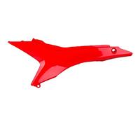 POLISPORT 8605300001 - Tapas caja filtro de aire resistentes y duraderas compatible con motocicletas HONDA en color Rojo