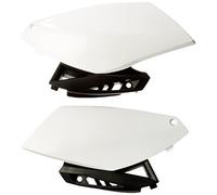 Polisport 8605600001 Blanco/Negro OEM Color Panel Lateral para Yamaha YZ250 F
