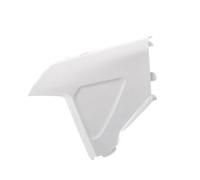 POLISPORT 8610900002 - Tapas caja filtro de aire resistentes y duraderas compatible con motocicletas SHERCO en color Blanco