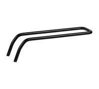 POLISPORT 8632900011 - Recambio Soporte de Acero para sillas Infantiles Delanteras Modelos Guppy Mini (hasta v. 2021)/BILBY Junior/Bubbly Mini en Color Negro