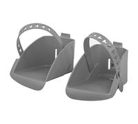 Polisport 8634400006 - Recambio reposapiés + Correas para Silla Modelo Bubbly Maxi en Color Plata