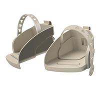 POLISPORT 8634400017 - Recambio reposapiés + Correas para Silla Modelo Joy en Color Crema