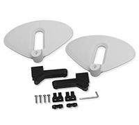 POLISPORT 8640400002 - Recambio reposapiés retráctiles + Protecciones para Silla Modelo Guppy Junior en Color Blanco