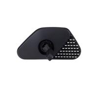 Polisport 8640400005 Kit de reposapiés Guppy Junior, retráctiles y Ajustables con Placas y Protectores Extra para Proteger los pies de los niños, para Guppy portaequipajes y MIK-HD, Ø14-28 mm, Negro