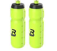 Polisport 8646300005 - Bidón R Collection R750 de Ciclismo de 750ml Botella de Agua para Ciclistas Bicicleta Sin BPA en color verde lima (Paquete de 2)