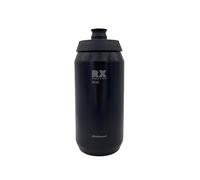 Polisport 8646300371 R 750ml AMZ Botella de Agua Multi-Deporte, Capacidad 750ml, Ultra-Ligero, Flexible, Boquilla Soft-Touch, Sin BPA, Bidón Ciclismo, MTB, Color Negro
