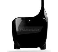 POLISPORT 8657000002 - Portanúmeros frontal réplica OEM fabricado en plástico brillante duradero y resistente compatible con motocicletas Honda en color negro
