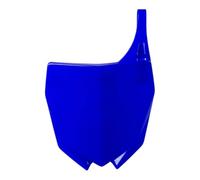POLISPORT 8665500002 - Portanúmeros frontal réplica OEM fabricado en plástico brillante duradero y resistente compatible con motocicletas Yamaha en color azul