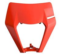 POLISPORT 8666800006 - Máscara de remodelación de Faro Resistente y Duradera Compatible con Motocicletas KTM en Color Naranja
