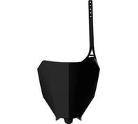 POLISPORT 8667200003 - Portanúmeros frontal réplica OEM fabricado en plástico brillante duradero y resistente compatible con motocicletas Honda en color negro