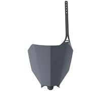Polisport 8667200006 - Portanúmeros Frontal réplica OEM Fabricado en plástico Brillante Duradero y Resistente Compatible con Motocicletas Honda en Color Nardo Gris