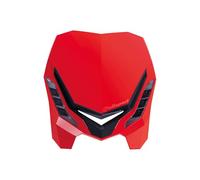 Polisport 8670800004 - Faro delantero E-BLAZE de fibra de carbono con lámpara LED compatible con todos los modelos de motocross/enduro en color rojo