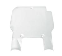 POLISPORT 8672800002 - Soporte de número delantero resistente y duradero compatible con motocicletas Kawasaki en color blanco