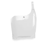 Polisport 8677000001 - Portanúmeros Frontal réplica OEM Fabricado en plástico Brillante Duradero y Resistente Compatible con Motocicletas Kawasaki en Color Blanco