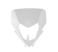 POLISPORT 8681100002 - Máscara de remodelación de faro resistente y duradera compatible con motocicletas SHERCO en color Blanco