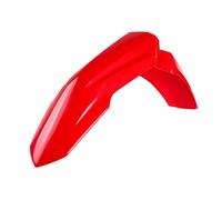POLISPORT 8684900001 - Guardabarros delantero réplica OEM fabricado en plástico brillante duradero y resistente compatible con motocicletas Honda en color rojo