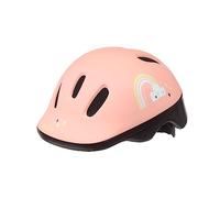Polisport Happy Rainbow 44/48, Unisex-Baby, Rosa, Casco para bebé XXS
