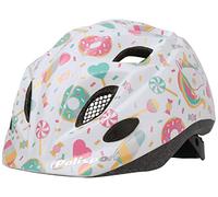 Polisport Kids Helmet Lolipops (XS=48/52) -w/Hanger Casco, Unisex-Adult, White