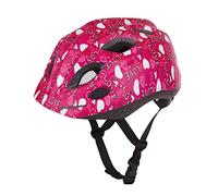 POLISPORT 8740900017 - Casco S Junior Premium Love con led Bicicleta para Niños Ajustable Talla S (52-56cm) con certificación CE para Ciclismo Monopatín Patinaje en Color Love