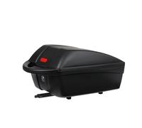 Polisport 8870100002 - Caja Superior Trasera Bici 11L, cerrable e Impermeable, Maletero Resistente para Bicicleta, Compatible con portaequipajes MIK y MIK-HD SnapLock, Negro