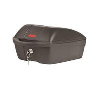 Polisport 8870400001 - Baúl con una Capacidad de Carga máxima de 5KG con Enganche Directo a la Bicicleta para Transportar Objetos y Productos en Color Negro